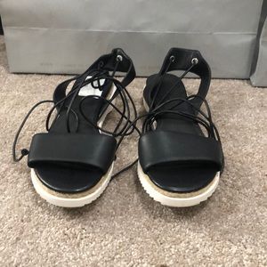 Leather Gladiator sandals